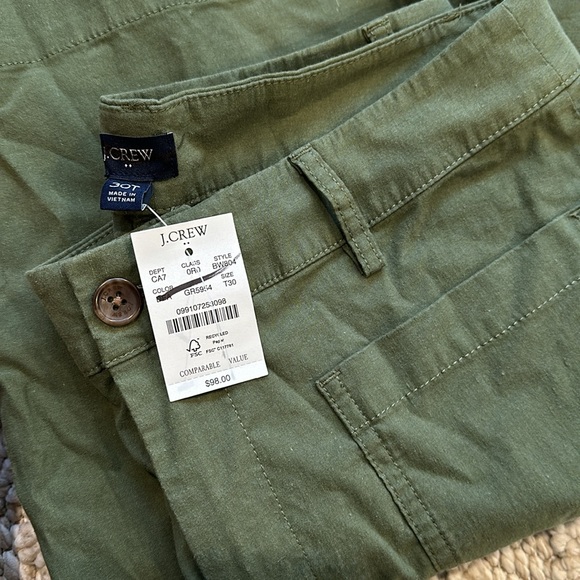 J. Crew High-rise patch-pocket wide-leg pant - Picture 6 of 6